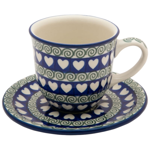 Tee Kaffee TASSE 200 ml mit Untertasse B66-0421.jpg