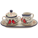 Sugar bowl and milk jug SET