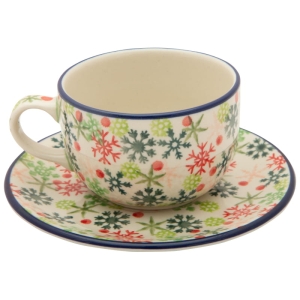 Tee  Kaffee TASSE 200 ml mit Untertasse