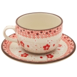 Tee  Kaffee TASSE 200 ml mit Untertasse