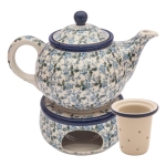 CZAJNIK do herbaty Imbryk 800 ml z sitkiem i podgrzewaczem