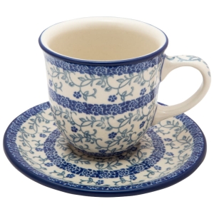 Tee Kaffee TASSE 200 ml mit Untertasse