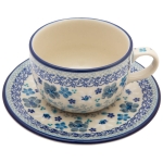 Tee  Kaffee TASSE 200 ml mit Untertasse