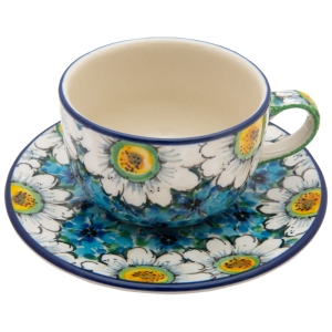 Tee  Kaffee TASSE 200 ml mit Untertasse