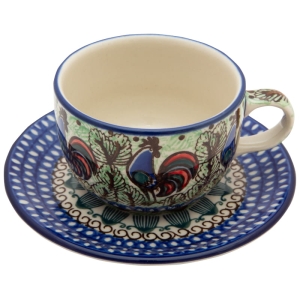 Tee  Kaffee TASSE 200 ml mit Untertasse