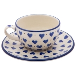 FILIŻANKA do herbaty kawy 150 ml ze spodkiem