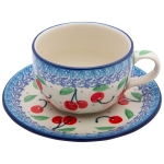 FILIŻANKA do herbaty kawy 200 ml ze spodkiem