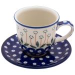 FILIŻANKA do herbaty kawy 200 ml ze spodkiem