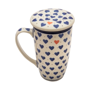 Becher mit Sieb und Deckel 400 ml