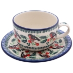 Tee  Kaffee TASSE 200 ml mit Untertasse