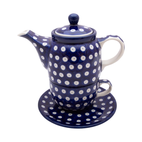 Tea-Coffee-200-ml-CUP-with-saucer-Teapot-400-ml-Polish-Pottery-423-0070A.jpg