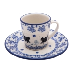 Espresso 90 ml CUP with saucer Cats