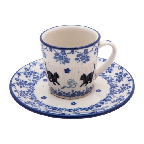 Espresso-90-ml-CUP-with-saucer-Cats-Polish-Pottery-F66-2588.jpg