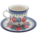 FILIŻANKA do herbaty kawy 180 ml ze spodkiem