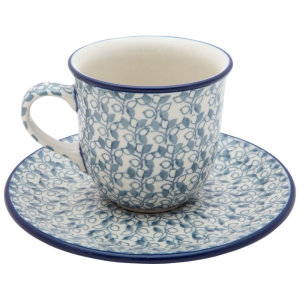 Tee Kaffee TASSE 180 ml mit Untertasse