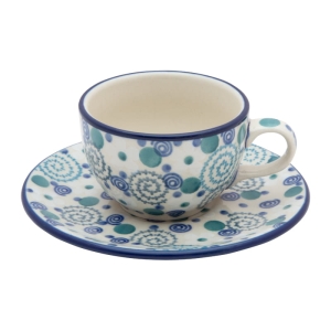 Double espresso CUP 100 ml with saucer