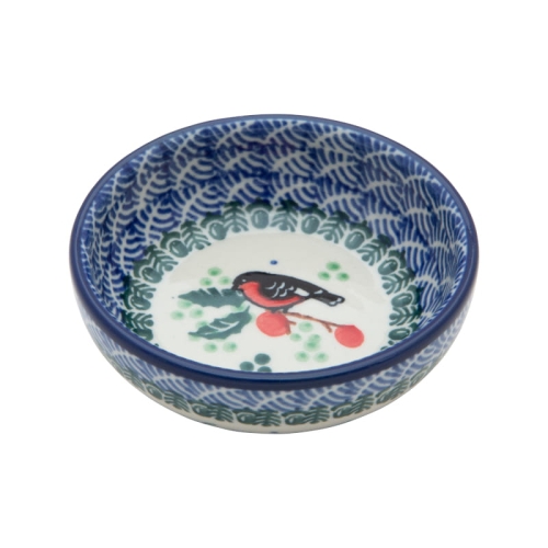 Round-Appetizer-bowl-9-cm-Christmas-Polish-Pottery-B88-1257.jpg