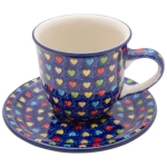 Tee Kaffee TASSE 200 ml mit Untertasse