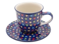 Tea-Coffee-200-ml-CUP-with-saucer-Hearts-Polish-Pottery-B66-U4835_1.jpg