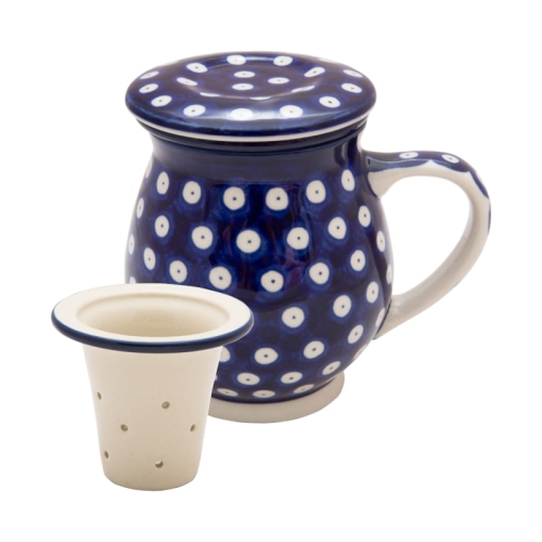 MUG-400-ml-with-infuser-and-lid-Dots-Polish-Pottery-C47-0070A.jpg