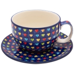 Tea Coffee CUP 350 ml with saucer