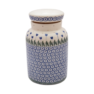 Round food container hermetic 1 l