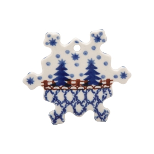 Schneeflocken-Anhänger Weihnachtsbaumschmuck