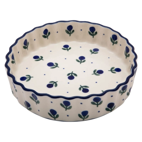 TARTEform Kuchenform AUFLAUFform 16 cm - Bunzlauer Keramik