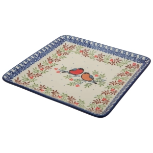 Square platter 21 cm