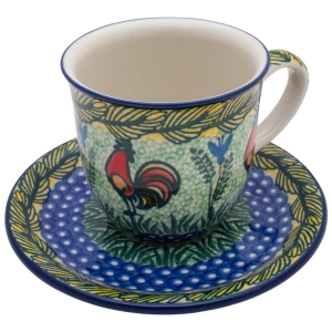 Tee Kaffee TASSE 200 ml mit Untertasse