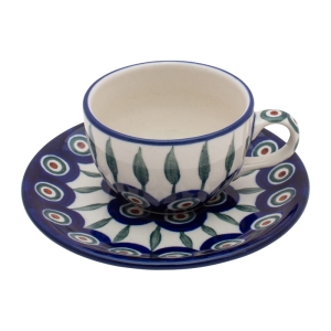 Double espresso CUP 100 ml with saucer 