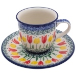Tee Kaffee TASSE 180 ml mit Untertasse 