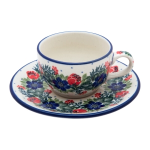 Double espresso CUP 100 ml with saucer 