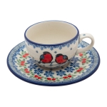Double espresso CUP 100 ml with saucer