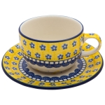 FILIŻANKA do herbaty kawy 200 ml ze spodkiem