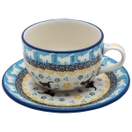 Tea Coffee CUP 200 ml with saucer Cats