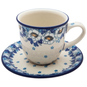 Tee Kaffee TASSE 200 ml mit Untertasse