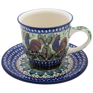 Tee Kaffee TASSE 200 ml mit Untertasse