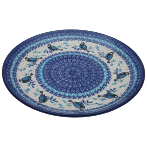 Dinner PLATE 25.5 cm BLUE BIRDS