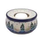 Podgrzewacz 13 cm z łyżeczką tealight - do czajnika 800 ml lub 900 ml ZIMOWY LAS