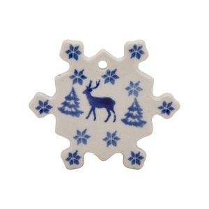 Schneeflocken-Anhänger Weihnachtsbaumschmuck