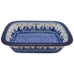 Naczynie do zapiekania Forma do ciasta Miska 25 cm CHOINKI