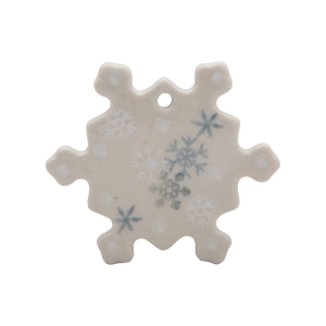 Schneeflocken-Anhänger Weihnachtsbaumschmuck