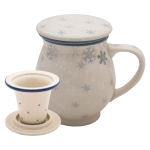 Becher mit Sieb und Deckel 400 ml