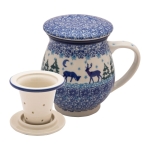 MUG 400 ml with infuser and lid