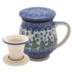 Becher mit Sieb und Deckel 400 ml