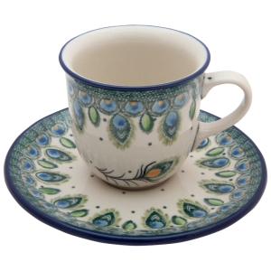 Tee Kaffee TASSE 180 ml mit Untertasse