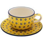 FILIŻANKA do herbaty kawy 200 ml ze spodkiem 