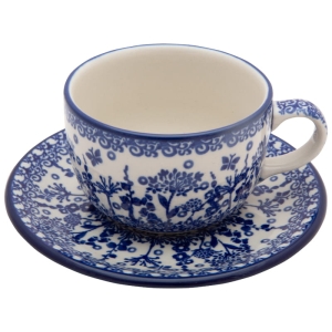 Tee  Kaffee TASSE 200 ml mit Untertasse