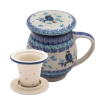 Becher mit Sieb und Deckel 400 ml